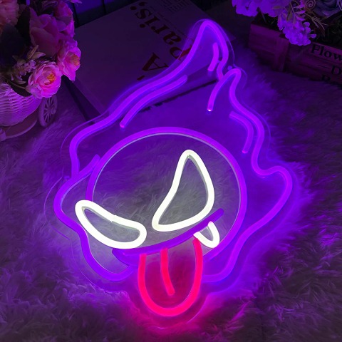 Pokemon Gastly Neon Light